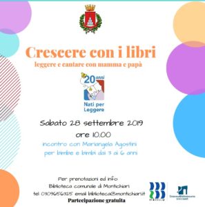 Crescere con i libri - Biblioteca di Montichiari (BS) @ Biblioteca Comunale di Montichiari (BS)
